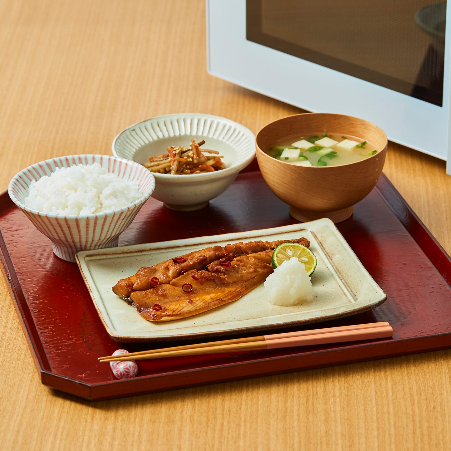 焼きさばきんぴら【Q-1】|簡単レンジ商品