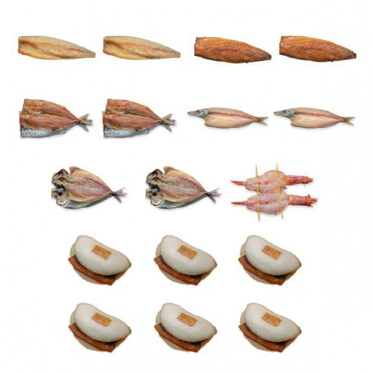 厳選一夜干しと角煮まんじゅうセット【IU-01】